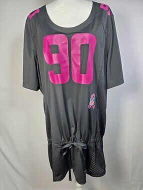 Nike Detroit Lions Ndamukong‎ Suh #90 Pink NFL Jersey Dress Women’s XXL